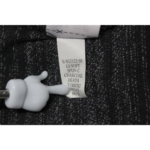 Gap men's soft‎ spun heather gray long sleeve crew neck pullover shirt M - Picture 9 of 9